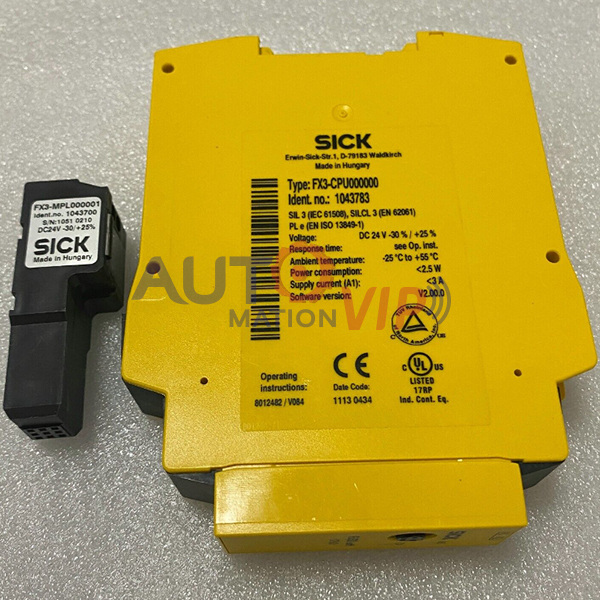 FX3-CPU000000 SICK Safety System
