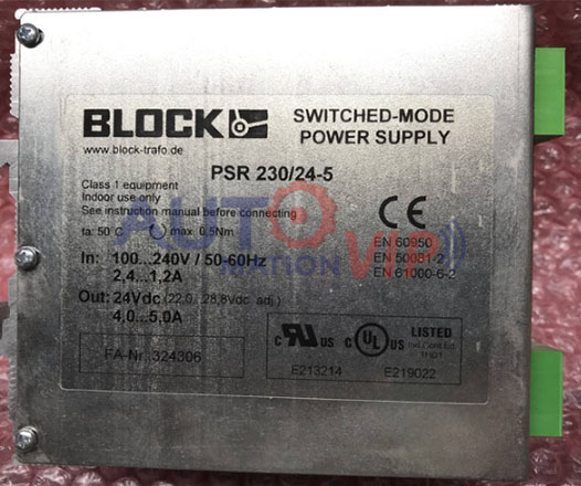 PSR 230/24-5 BLOCK Switched Mode Power Supply