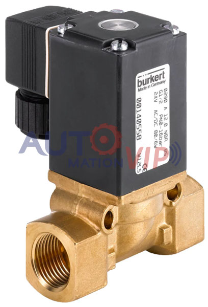 0290 A 12.0 Burkert Steam Solenoid Valves