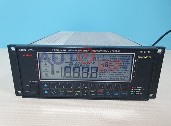 146C-ACB00-1 MKS VACUUM GAUGE MEASUREMENT Control Unit