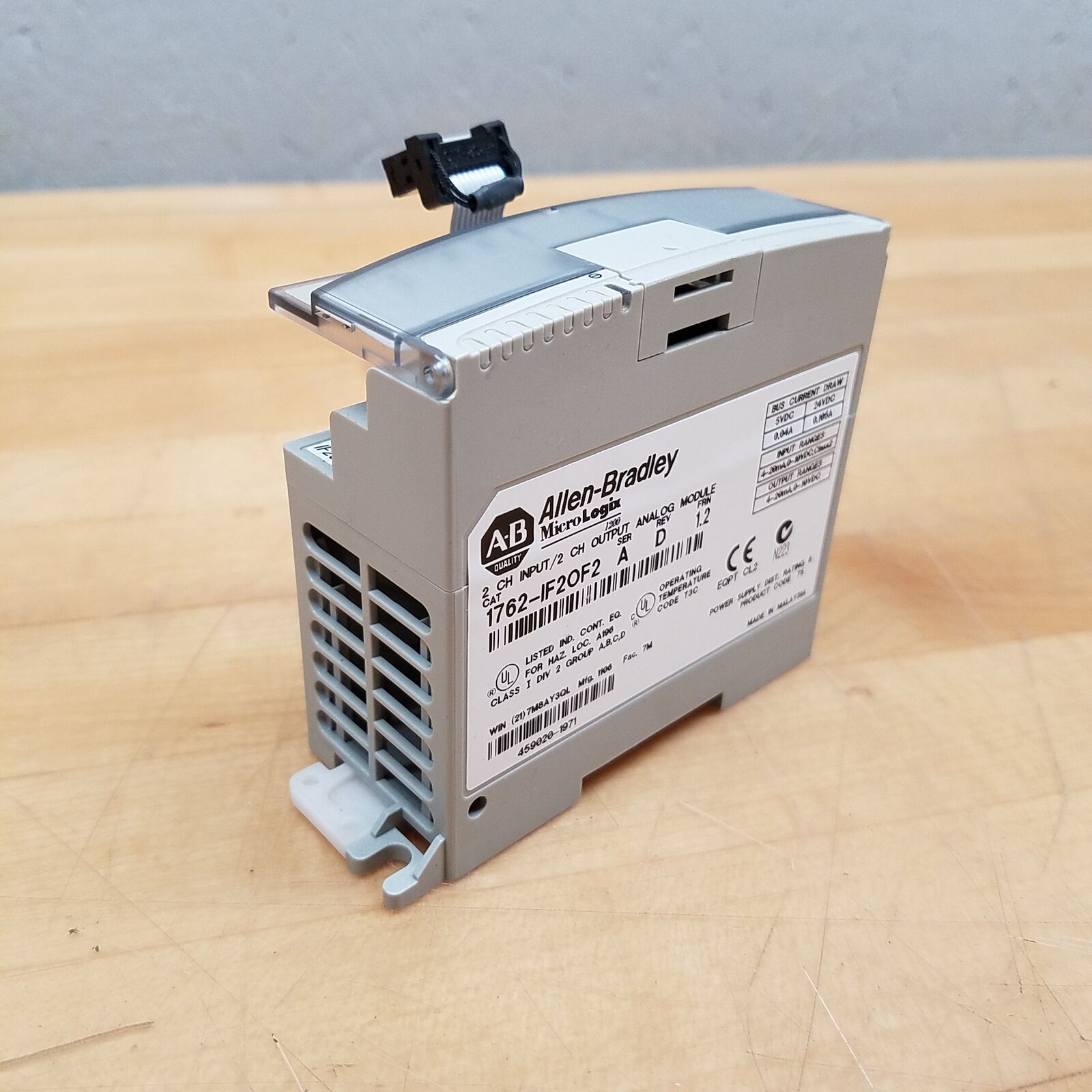 1762-IF2OF2 Allen Bradley Analog Module