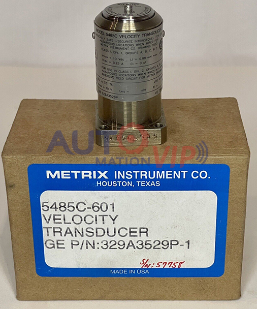 5485C-601 METRIX INSTRUMENTS Velocity Transducer