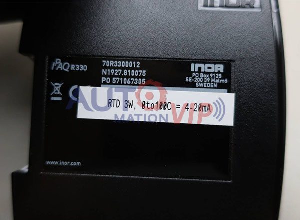 70R3300012 R330 INOR Wire Transmitter