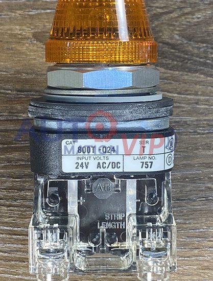 800T-Q24 Allen-Bradley Amber Pilot Light