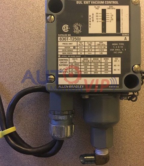 836T-T250J Allen Bradley Pressure Switch