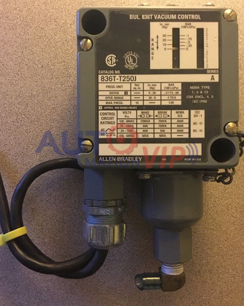 836T-T250J Allen Bradley Pressure Switch