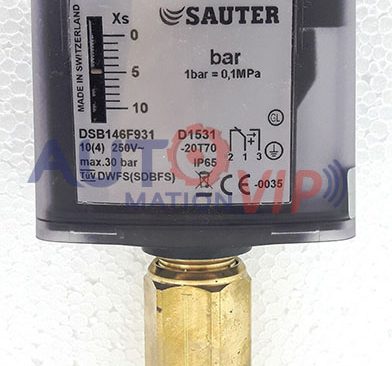 DSB146F931 SAUTER Pressure Switches