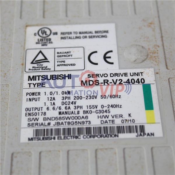 MDS-R-V2-4040 Mitsubishi Ac Servo Drive