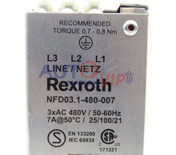 NFD03.1-480-007 REXROTH Power Line Filter