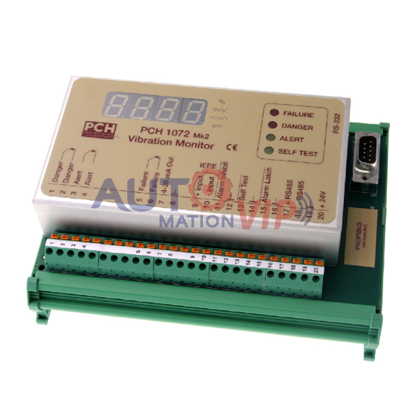 PCH 1072 Mk2 PCH Vibration Monitor