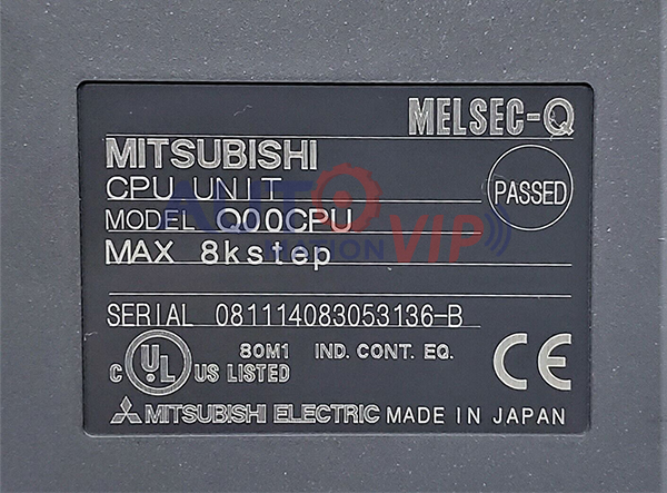 Q00CPU, Q01CPU, Q02CPU, Q06HCPU, Q02HCPU, Q12HCPU, MITSUBISHI MELSEC-Q CPU Module