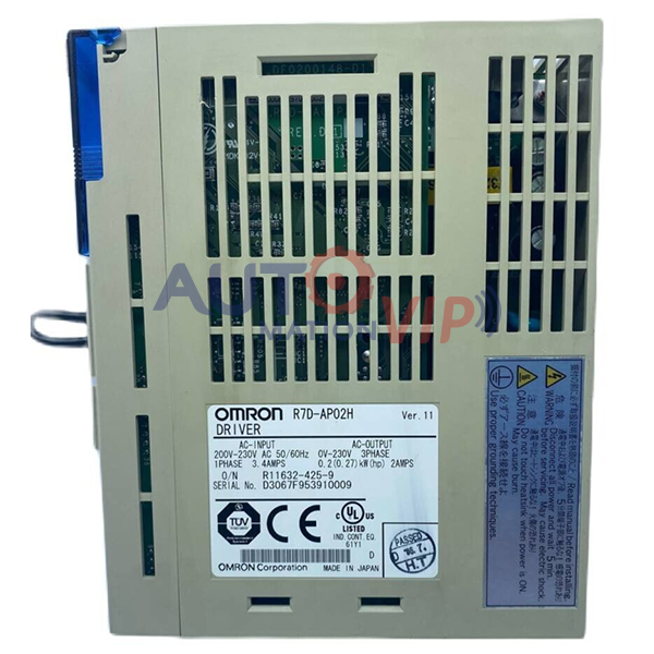 R7D-AP02H OMRON SMARTSTEP Servo Drive