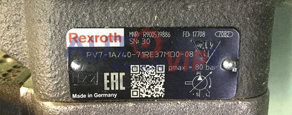 R900539886 PV7-1A/40-71RE37MD0-08 Rexroth Hydraulic Pump