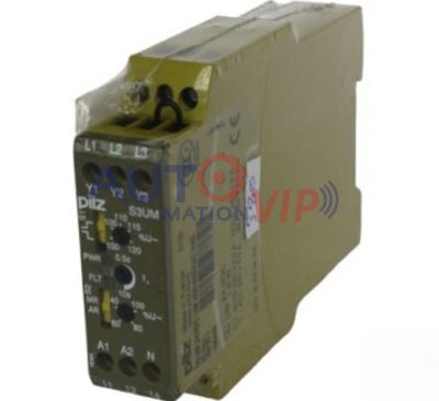 S3UM 24VDC UM 400/440VAC H40 PILZ Safety Relay