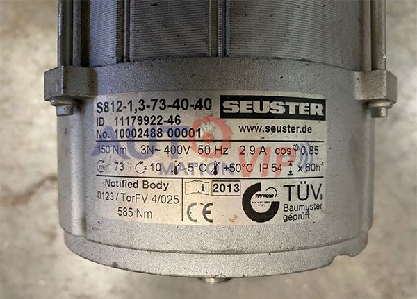 S812-1,3-73-40-40 Seuster Gear Motor