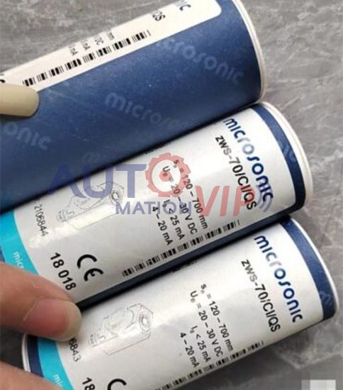 ZWS-70/CI/QS MICROSONIC Ultrasonic Sensor