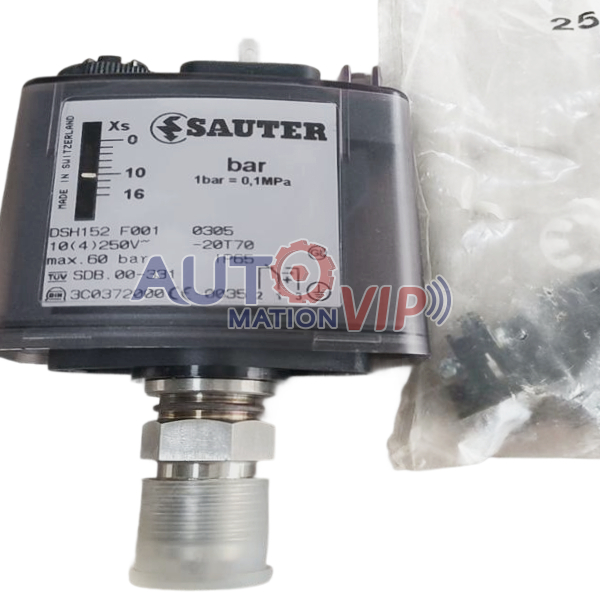 SAUTER, DSH152 F001, DSH146F001, DSH143F001, SAUTER , Pressure Switch
