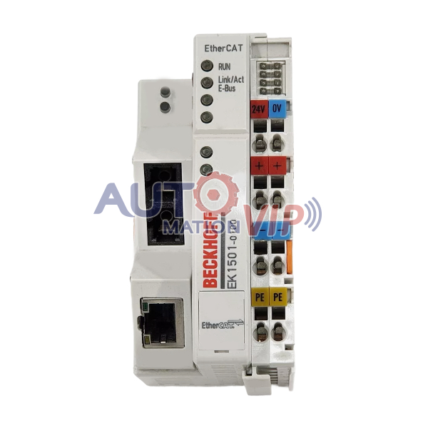 Beckhoff EtherCAT, BK1250, EK1814, EK1501, KL3204, KL3022, KL5101, PLC Module