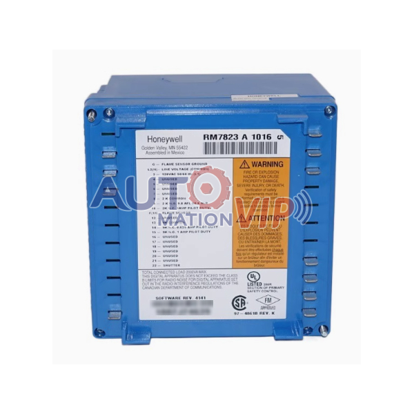 Honeywell Primary Burner Control, RM7823A1016