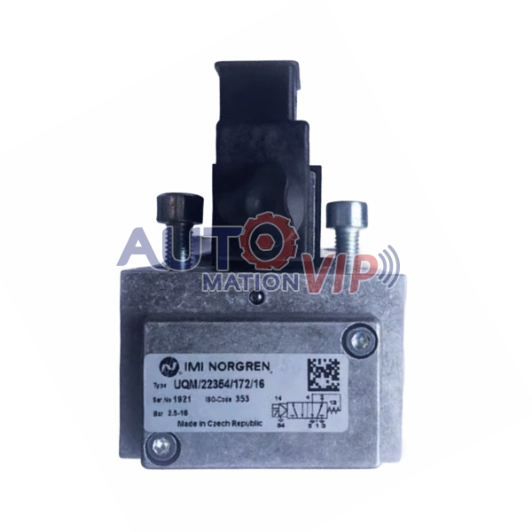 IMI NORGREN Solenoid Valve, UQM/22354/172/16, UM/22354/172/24VDC, UM/22354/172/60/13J, UM/22354/172/60/19J, UM/22354/172/61/13J, UM/22354/172/80/33N, UM/22354/172/81/33N