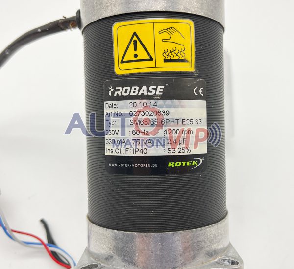 ROTEK ROBASE Motor, SM65/85-6PHT E25 S3, 34.2-G500.F-X, 34.2-G150.F-X, 46.2-W250.F, SWM65/30-6 A4, 36.2-W250.F-X