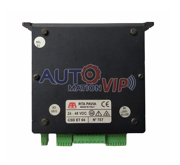 RTA PAVIA Driver, CSD ET 04
