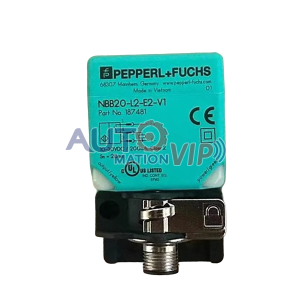 PEPPERL+FUCHS Inductive Sensor, NBB20-L2-E2-V1, NBB20-L2-E0-V1