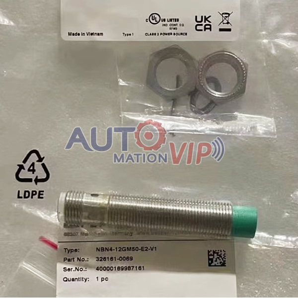 PEPPERL+FUCHS Inductive Sensor, NBN4-12GM50-E2-V1, NBN4-12GM50-E0-V1