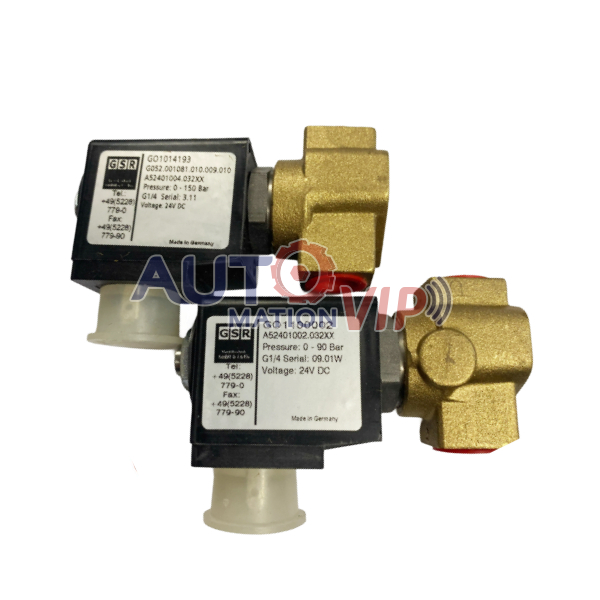 GSR Solenoid Valves, A52421002.012NO, A52401004.032XX, A52401002.032XX, A52441002.012XX
