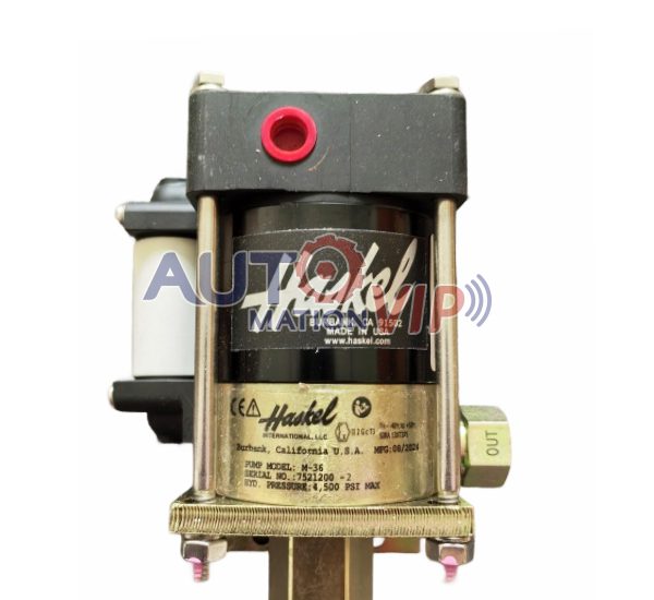 Haskel Pnuematic Pumps, Haskel M-36, HP Air Driven Liquid Pump