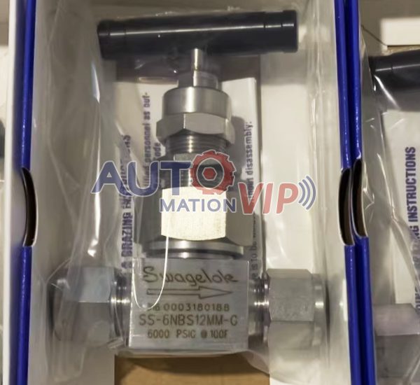 Swagelok Union Bonnet Needle Valve, Swagelok Valve, SS-6NBS12MM-G