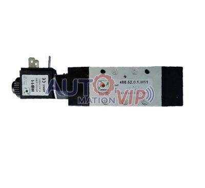 PNEUMAX Solenoid Valve, 488.52.0.1.M11, 488.52.0.1.M5, 488.52.0.1.M57, 488.52.0.1.M58, 488.52.0.1.M9, 488.52.0.0.M11, MB56, MB11