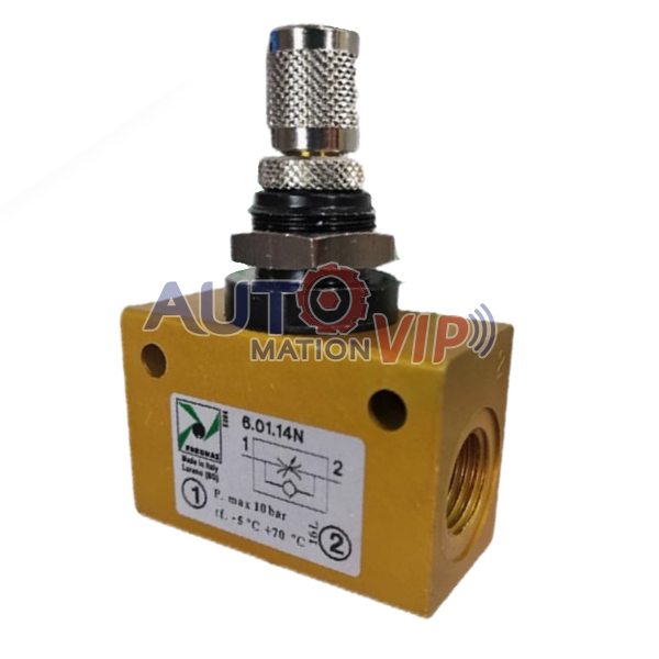PNEUMAX Throttle Valve, 6.01.14N, 17070A.C