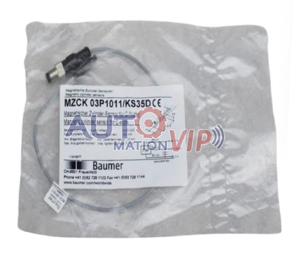 Baumer Cylinder Sensor, MZCK 03P1011/KS35D
