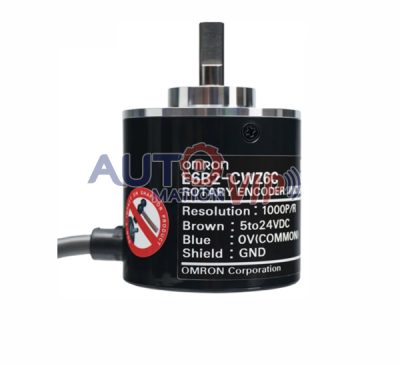 Omron Rotary Encoder, E6B2-CWZ6C, 100P/R, 200P/R, 300P/R, 360P/R, 600P/R, 1000P/R, 2000P/R