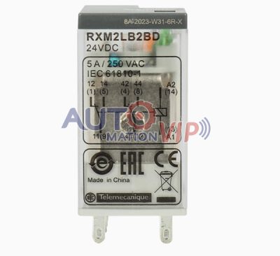 Schneider Electric Relay, RXM2LB1P7, RXM2LB2B7, RXM2LB2BD, RXM2LB2F7, RXM2LB2JD, RXM2LB2P7, RXM2LB1BD, RXM2LB1P7, RXM4LB1BD, RXM4LB1P7, RXZE1M2C, RXZE1M4C, RXM2AB1BD, RXM2AB1P7, RXM4AB1BD, RXM4AB1P7