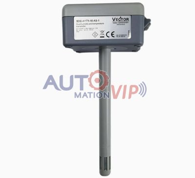 VECTOR Duct Humidity and Temperature Transmitter, SDC-H1T1-08, SDC-H1T1-16, SDC-H1T1-24, SDC-H1T1-08-A3, SDC-H1T1-16-A3, SDC-H1T1-24-A3, SDC-H1-16, SDC-T1-08, SDC-T1-16, SDC-T1-24