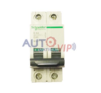 C60D4A 2 Pole, 4 Amp Schneider Multi 9 Breaker