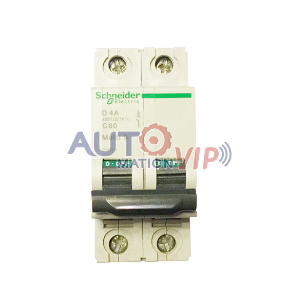 C60D4A 2 Pole, 4 Amp Schneider Multi 9 Breaker