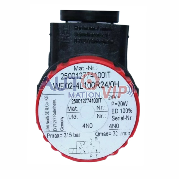 VOITH H+L Solenoid Valve, WE02-4L100R24/0H, WE50-4R1440R24/0H