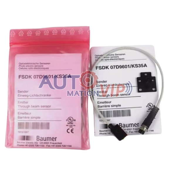 Baumer Photoelectric Sensor, FEDK07P6901/KS35A