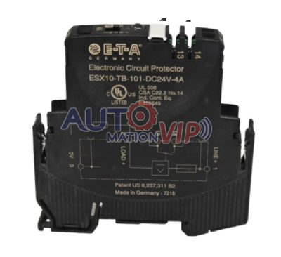 E-T-A Electronic Circuit Protector, ESX10-TB-101-DC24V-4A