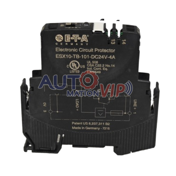 E-T-A Electronic Circuit Protector, ESX10-TB-101-DC24V-4A