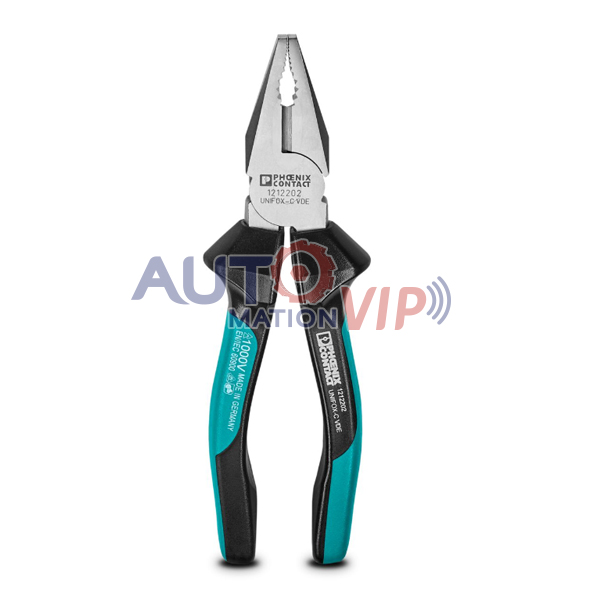 PHOENIX CONTACT Combination Pliers, UNIFOX-C VDE, 1212202