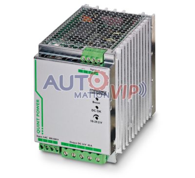 PHOENIX CONTACT Power Supply, QUINT-PS/3AC/24DC/40, 2866802
