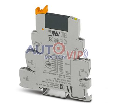 PHOENIX CONTACT Solid-state Relay Module, PLC-OSC-24DC/24DC/2, 2966634