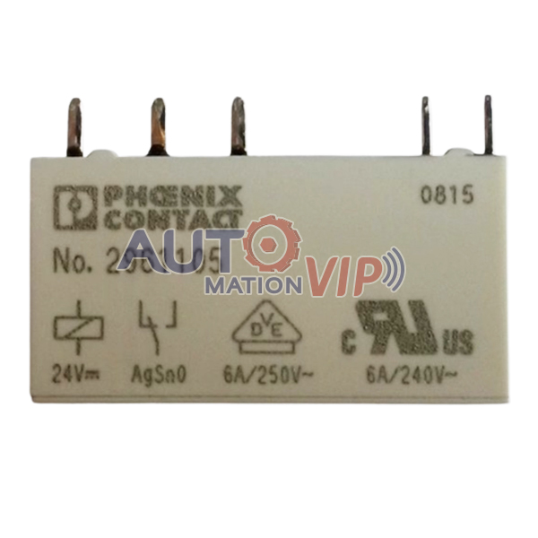 PHOENIX CONTACT Single Relay, REL-MR- 24DC/21, 2961105
