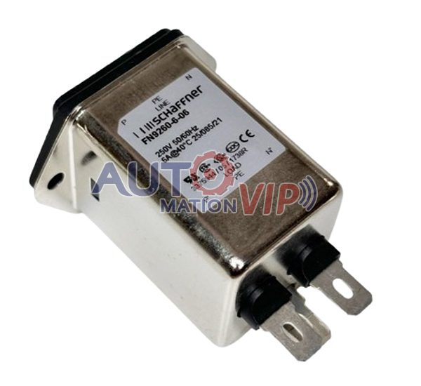 Schaffner Filtered Power Entry Module, FN9260-6-06