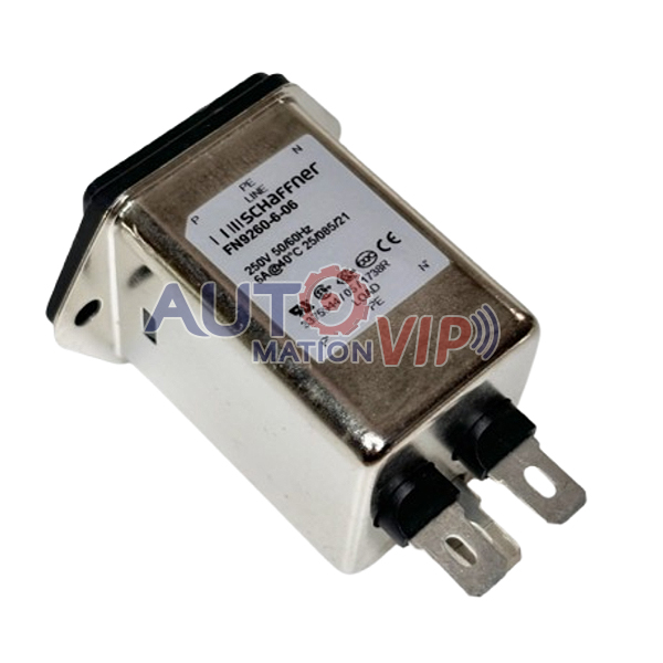 Schaffner Filtered Power Entry Module, FN9260-6-06