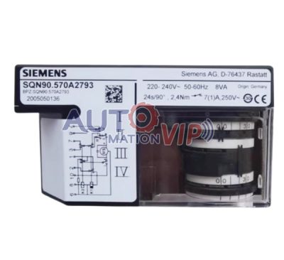 Siemens Actuators for Burner Controls, SQN90.570A2793, SQN90.240B2793, SQN91.570A2793, SQN31.401A2700, SQN31.221A2700